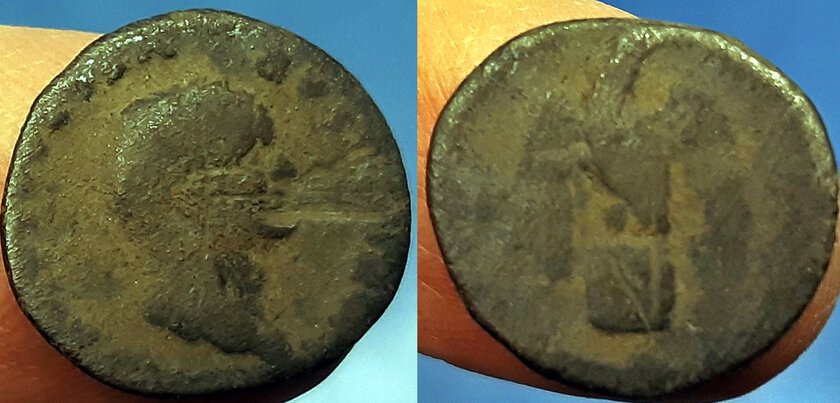 Mynt, begge sider avbildet - Klikk for stort bilde