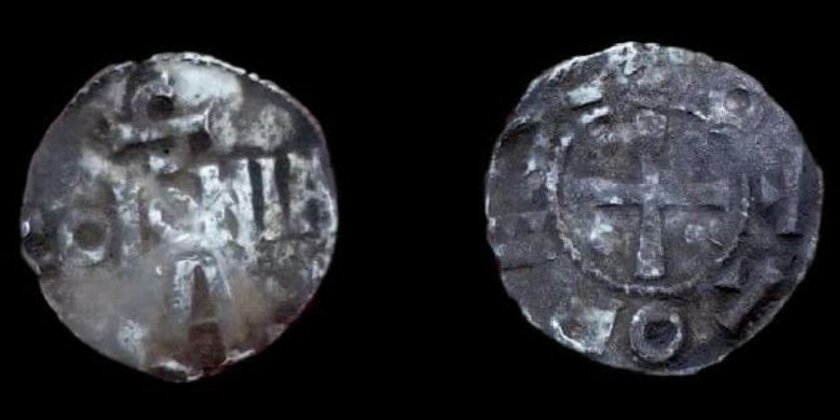 mynt, gammel  - Klikk for stort bilde
